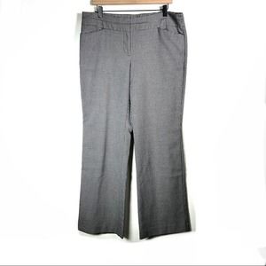 LOFT Gray Wide Leg Pants